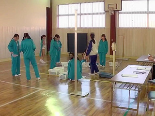 Wild Nippon sluts getting boned by a horny sensei in a XXX Tokyo college orgy!