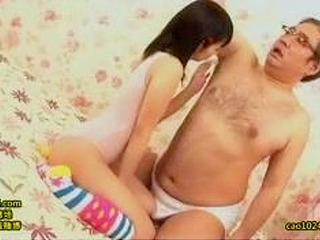 Nip Slip Whore Makes Old Perv Lose Control Over Young Nippon Princess