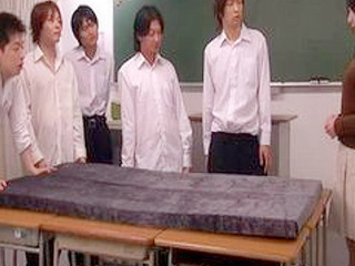Horny Teaser - Nippon Students Fuck Teacher in Tokyo Classroom