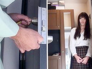 Nippon Teen gets Fucked by Repairman in Tokyo after he Fixes her Lock and fulfills her Wild Fantasy  (Sex, Tokyo, Nippon)